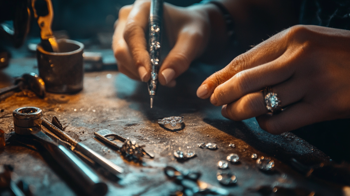 Master Jeweler's Workspace
